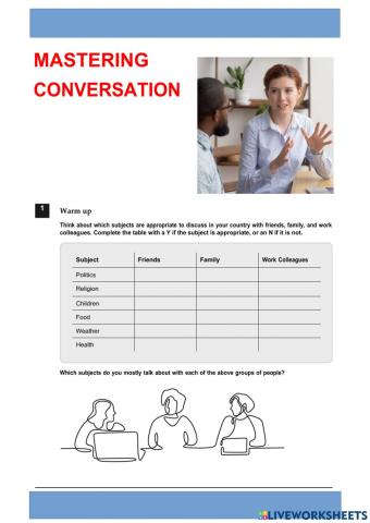 Mastering conversation - listening c1