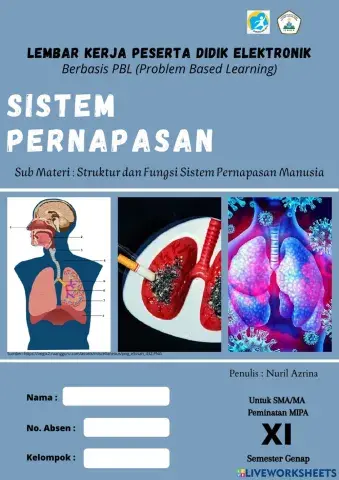E-LKPD Sistem Pernapasan Bagian 1