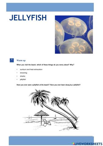 Jellyfish - listening b2 - c1