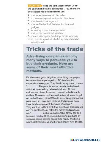 Trade Tricks