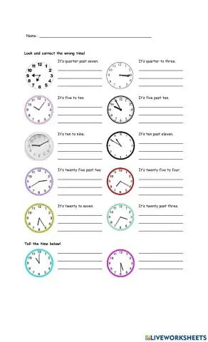 Telling Time
