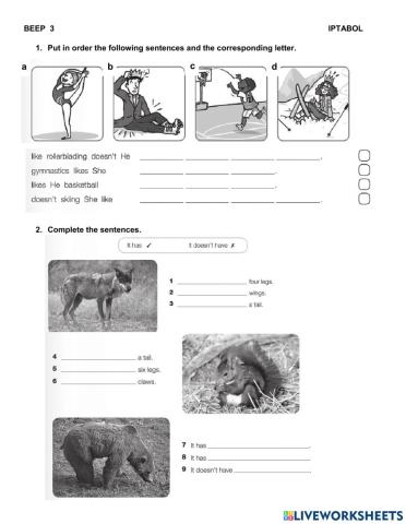 Beep 3  Partial Test 2