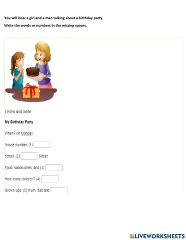 A1 Birthday Party (Movers)