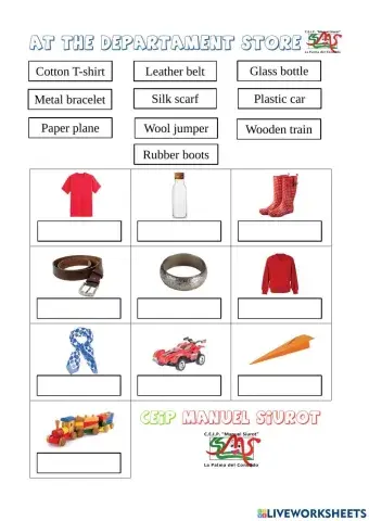 At the departament store