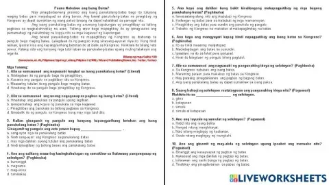 Paano Nabubuo ang Isang Batas?