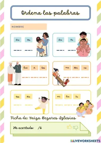 Ordena (Yaiza Bezares Iglesias)