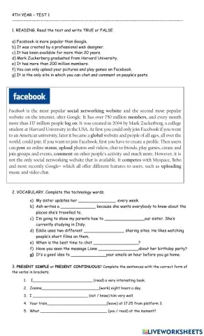 Reading past simple and continuous