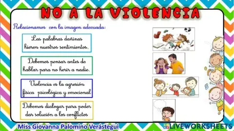 No a la violencia