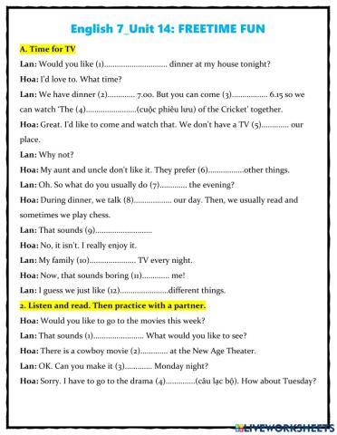English 7-Unit 14-Passage-Part 1