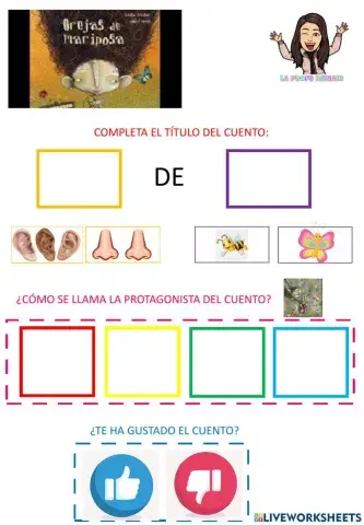 Cuento orejas de mariposa