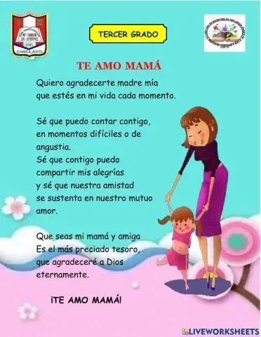 Poema a mamá
