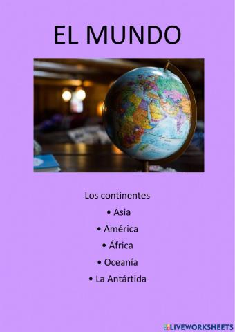 Los continentes