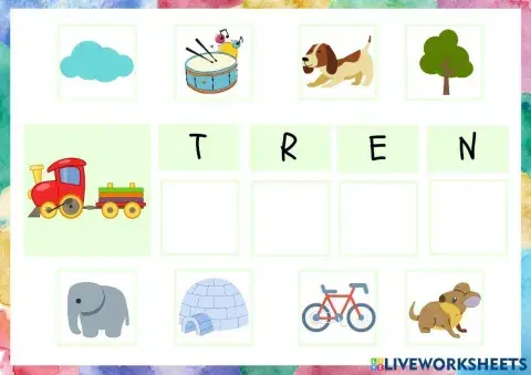 Cada letra con su pareja