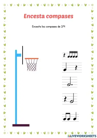 Encesta compases de 2-4