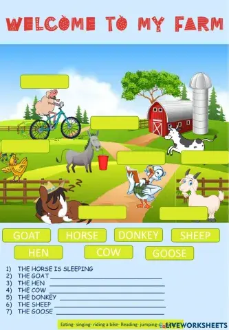 Farm animals