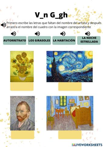 Ficha Van Gogh