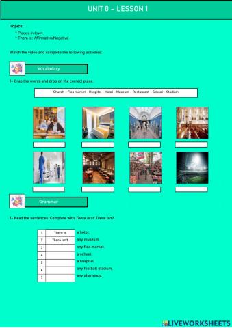 There is - There isn't