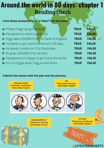 Around the world in 80 days: chapter 1