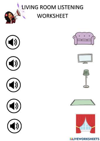 Listening exercise - living room