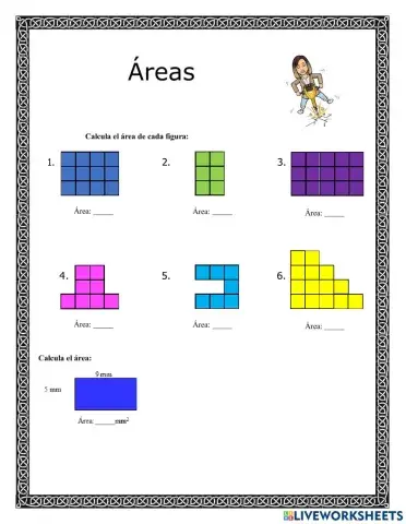 Íniciación al concepto de área