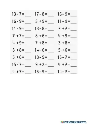 Addition,subtraction