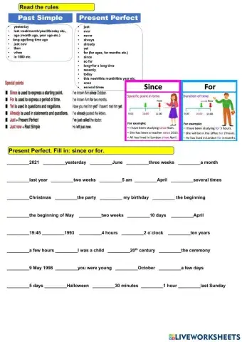 Present Perfect vs Past Simple