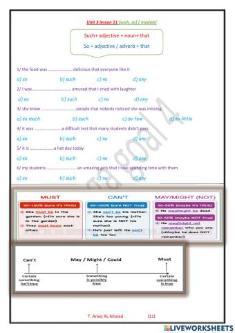 Mega goal 4 - unit 3 lesson 11
