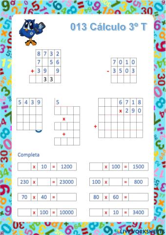 013 Cálculo Tercer Trimestre.