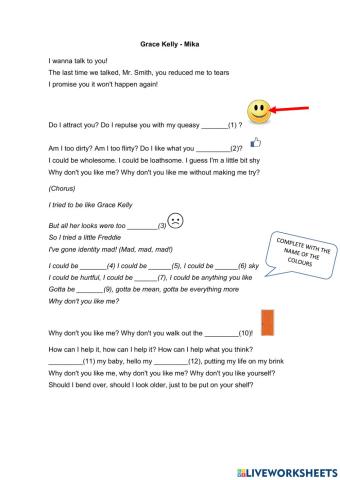 Grace Kelly - Mika Song