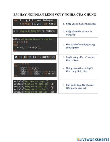 Phân loại học sinh