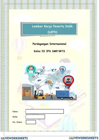 Lkpd perdagangan internasional smp