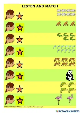 Numbers and animals 3