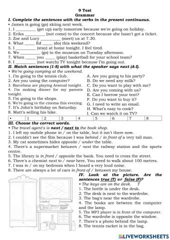 Test places in town int