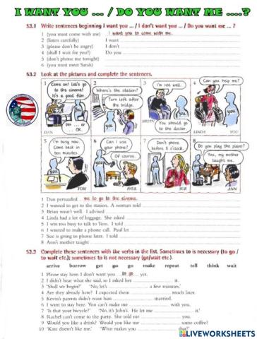 I want you - do you want me...