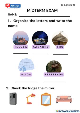 Midterm exam - children 10