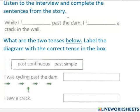 Interview Flood in the town