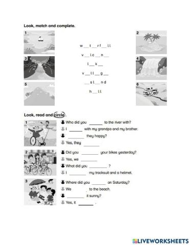 Academy Stars 4 Unit 1 and 2 Revision