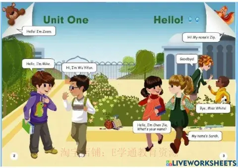 Grade 3-1 U1 Listening