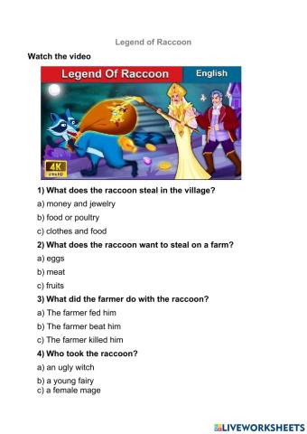 Legend of Raccoon