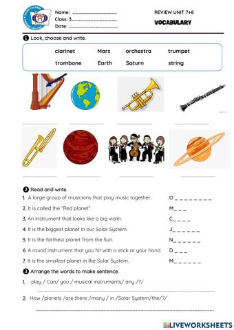 NIK3 REVIEW Unit 7 8 vocab