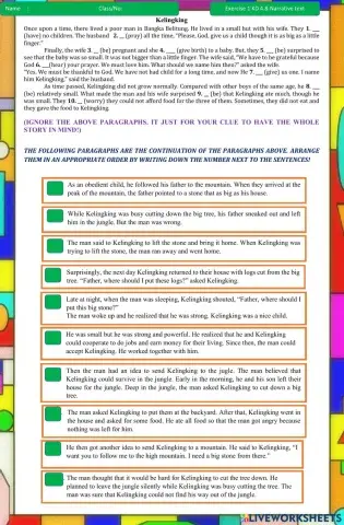 Exercise 1 KD 4.8-Narrative text