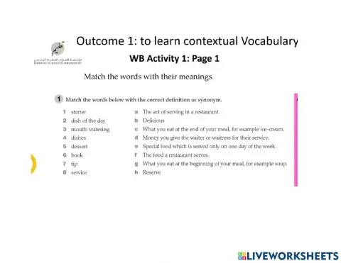 Food at Home and Around the World