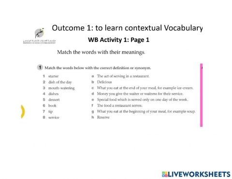 Food at Home and Around the World