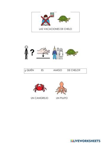 Las vacaciones de chelo