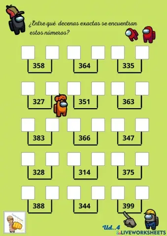 Redondeo a la decena