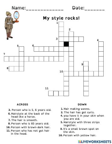 Crossword physical appereance