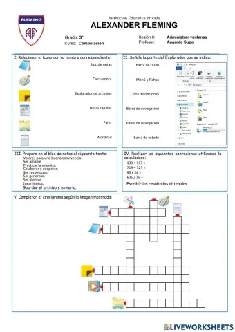 Aplicaciones del Sistema I