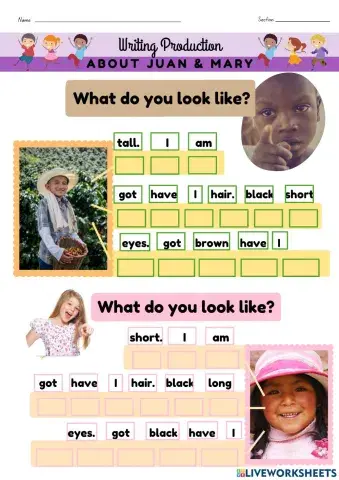 What do you look like?