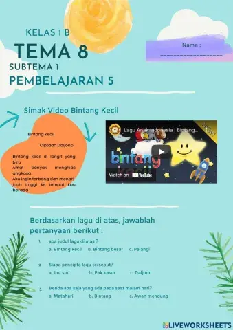 Tema 8 Subtema 1 pembelajaran 5