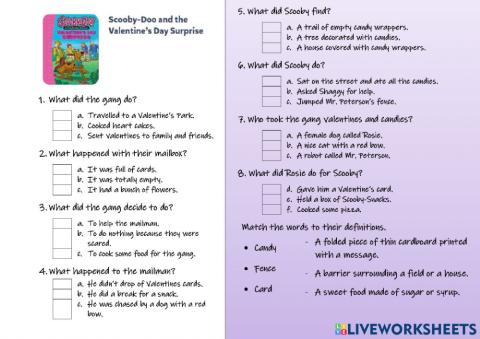 Scooby-Doo and the Valentine's Day Surprise